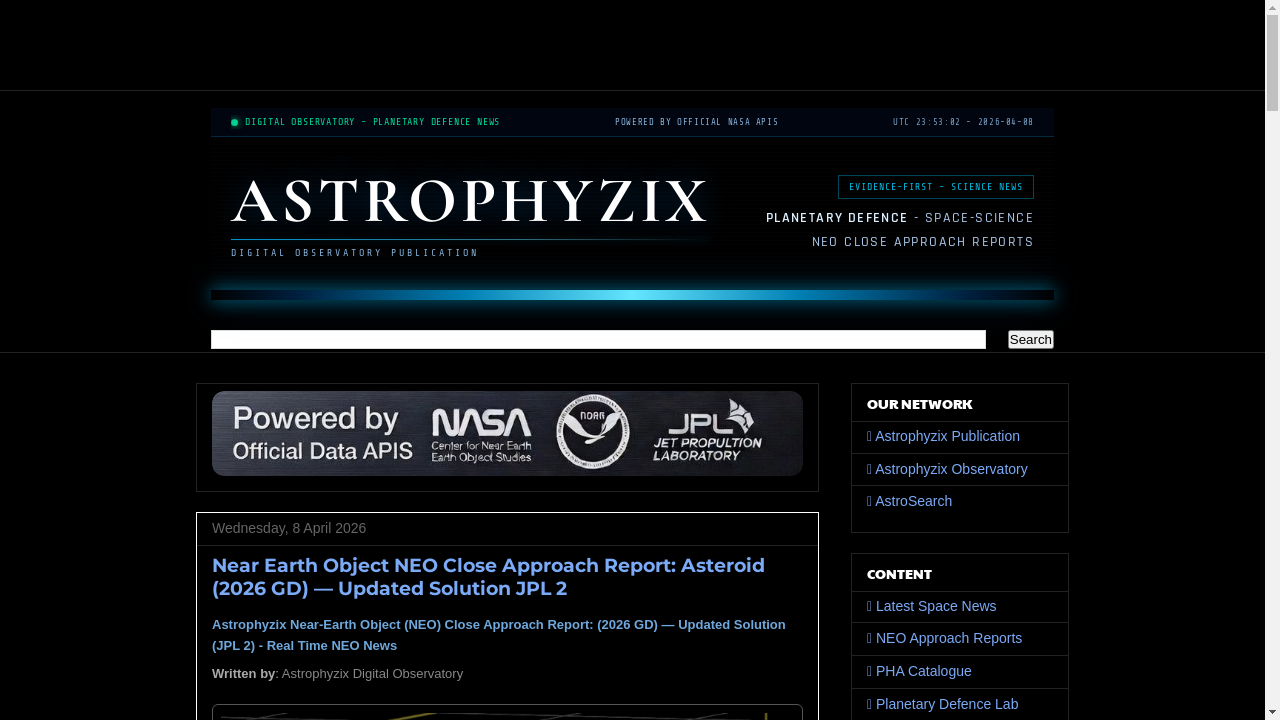 astrophyzix.com desktop screenshot b2b webiste scoring