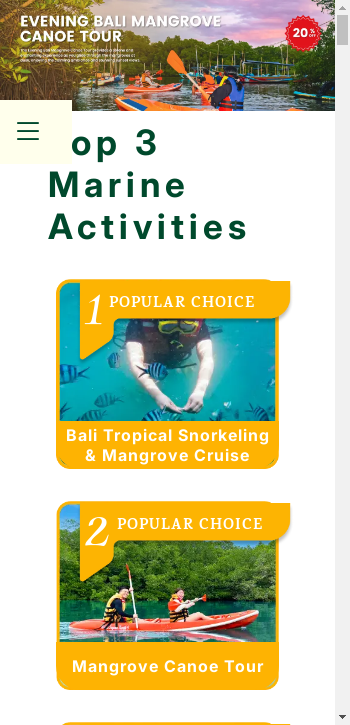 balimangroveadventure.com mobile screenshot b2b website scoring