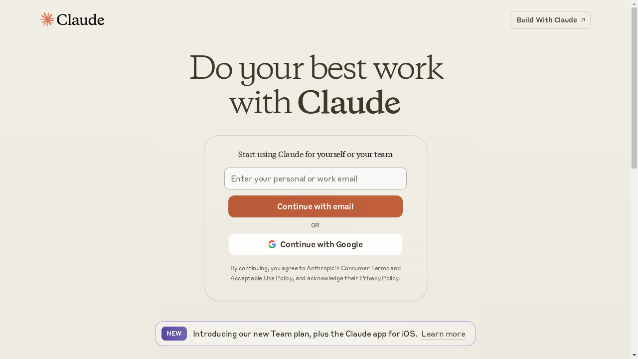 claude.ai desktop screenshot b2b webiste scoring