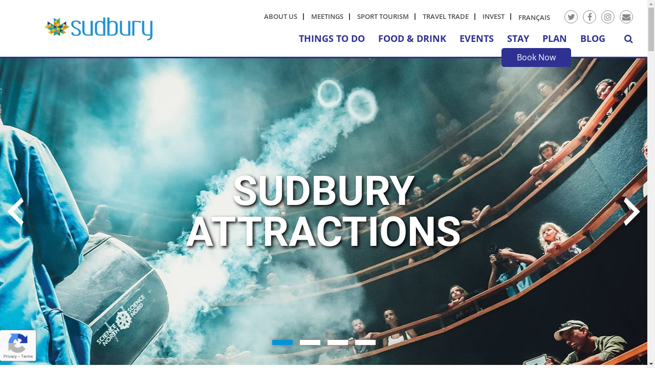 discoversudbury.ca desktop screenshot b2b webiste scoring