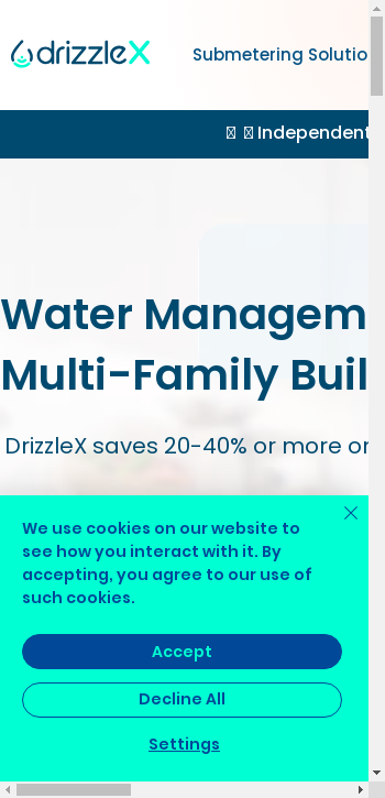 drizzlex.com mobile screenshot b2b website scoring
