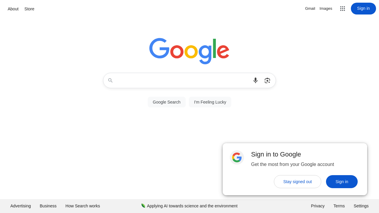 google.com desktop screenshot b2b webiste scoring