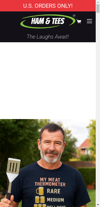 hamandtees.com mobile screenshot b2b website scoring