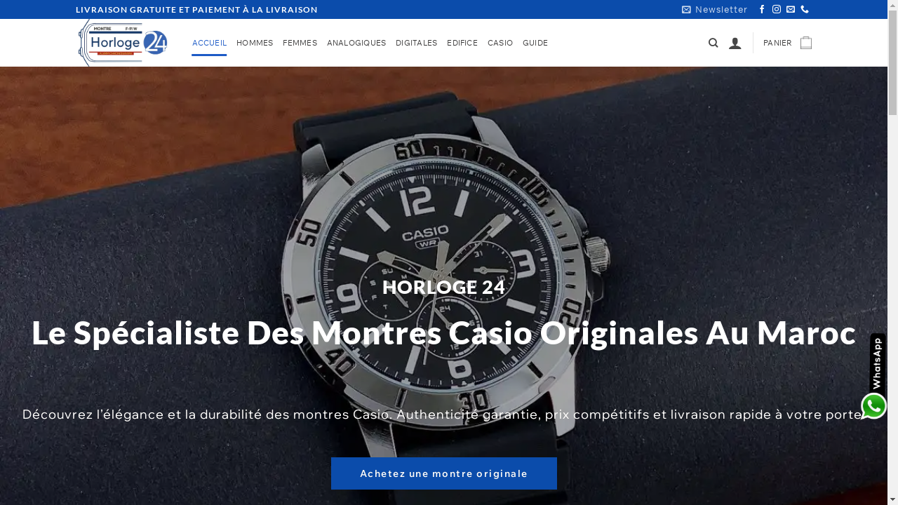 horloge24.com desktop screenshot b2b webiste scoring