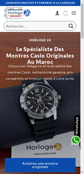 horloge24.com mobile screenshot b2b website scoring