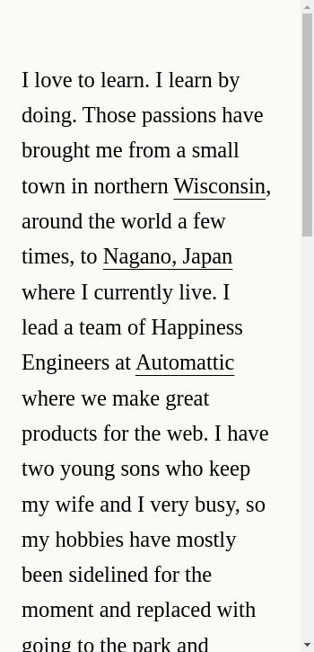 jamesoweber.com mobile screenshot b2b website scoring