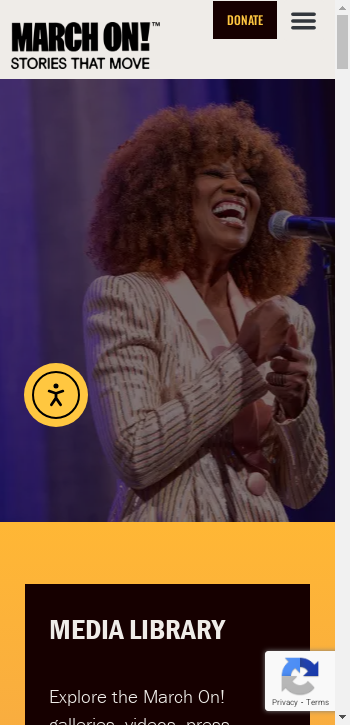 marchonfest.org mobile screenshot b2b website scoring