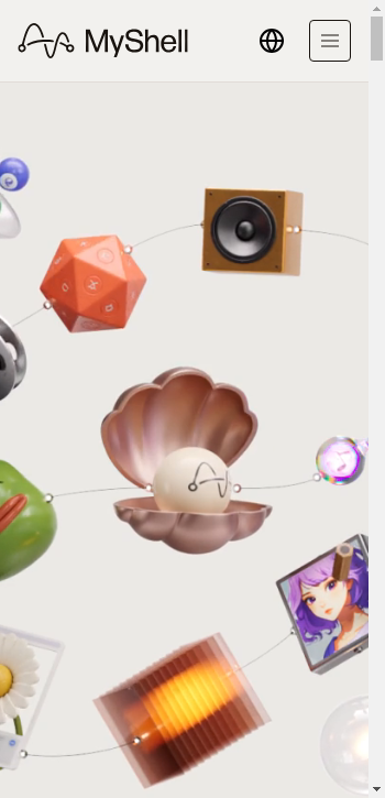 myshell.ai mobile screenshot b2b website scoring