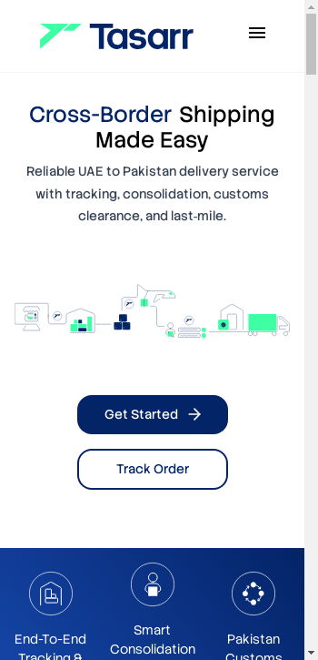 tasarr.com mobile screenshot b2b website scoring