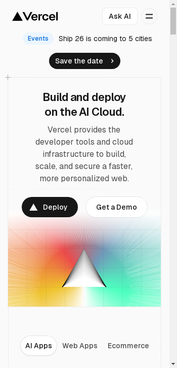 vercel.app mobile screenshot b2b website scoring